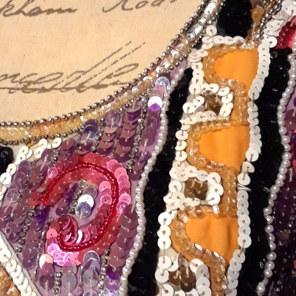 NWT Sherri Hill Sequin Dress - size 2 - Picture 3 of 10